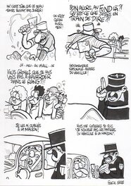 Fabrice Erre - Vie Scolaire - Planche 2 (Une année au lycée T1) - Planche originale