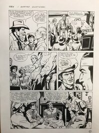 Ernesto Garcia Seijas - Tex Speciale No. 26 "Le Iene di Lamont" - Comic Strip