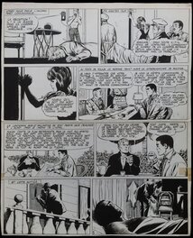Gérald Forton - Forton - Bob Morane : Le secret des 7 temples pl 3 - Comic Strip