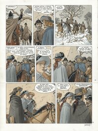 André Juillard - Les 7 vies de l'Epervier - Planche originale