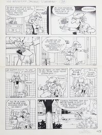 Paul Deliège - Deliège : Les Krostons tome 4 l'Héritier planche 38 - Planche originale