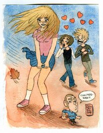 Stéphane Rey - Manga - Original Illustration