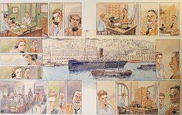 Jacques Ferrandez - L'étranger - Planche originale