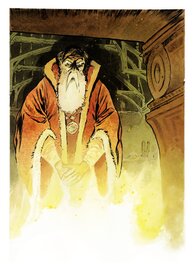 Stefano Carloni - Tycho Brahe et l'Uraniborg - Original Illustration