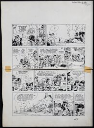 Marc Wasterlain - Docteur Poche - Les belles vacances – Planche 15. - Planche originale