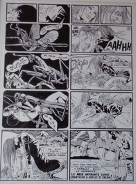 Guido Crepax - Valentina-La forza di gravità p19 - Planche originale