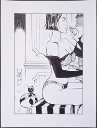 Thierry Labrosse - Dead Charlie - Zoom-Arrière - Original art