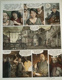 Philippe Delaby - Planche de "la complainte des landes perdues" - Planche originale