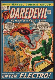 Daredevil 87 cover 1972 marvel