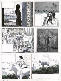 Milo Manara - Giuseppe Bergman - Revoir les étoiles - Planche originale