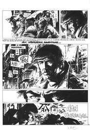 William Vance - Bob Morane - L'Empereur de Macao - Planche originale