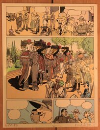 Frank Le Gall - Theodore Poussin : La terrasse des audiencess - Comic Strip