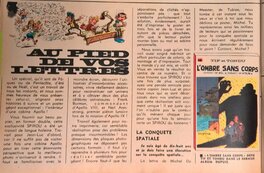 Seconde pub parue dans le journal Spirou n°1667 du 26/03/1970 Seconde pub parue dans le journal Spirou n°1667 du 26/03/1970