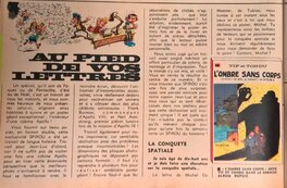 Seconde pub parue dans le journal Spirou n°1667 du 26/03/1970