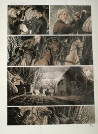 Eric Bourgier - Planche de "Servitude" - Comic Strip