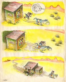Tabaré Gómez - Escape - Planche originale