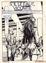 Xavier Musquera - S'il le faut Vicomte - Le Vicomte n°12, comics pocket, Artima, 1977 - Comic Strip