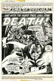 Gene Colan - Tomb of Dracula 49 Page 1 - Planche originale