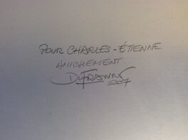 Signature de l’artiste