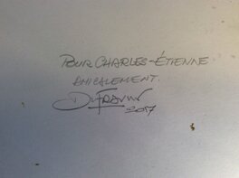 Signature de l’artiste Signature de l’artiste