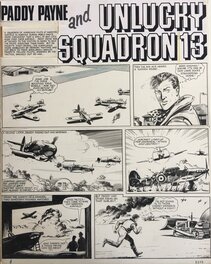 Paddy Payne and Unlucky Squadron 13 Comic Art