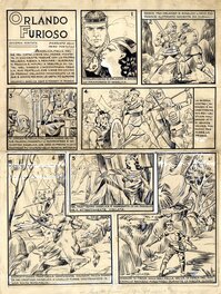 Giovanni Bissietta - Bissietta - Orlando Furioso (1939) - Planche originale