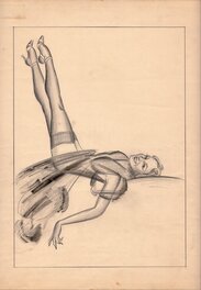 cardwell higgins - Pin Up - Illustration originale