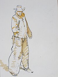 Jean Giraud - Blueberry - Original Illustration