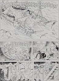 Willy Lambil - Duel dans La Manche - Comic Strip