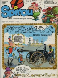 Couverture du Spirou n° 2107