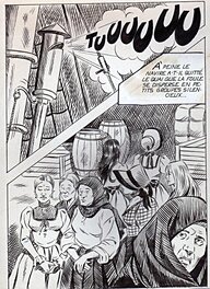Alberto Del Mestre - Corte marziale - La Schiava n° 42 planche 135 (Série jaune n°147) - Comic Strip