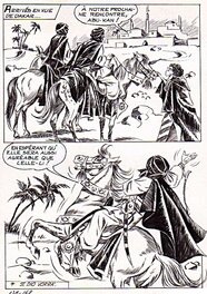Alberto Del Mestre - Jeu de mirroirs - La Schiava n°15 planche 168 (série jaune n° 121) - Comic Strip