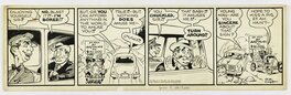 Al Capp - Li'l Abner daily from 21. January 1954 - Planche originale