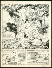 Planche originale - 1980 - Isabelle : L'étang des sorciers