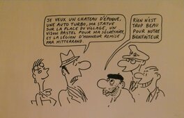 Georges Wolinski - Création d'une Entreprise, dessin n°2 sur 3 - Comic Strip