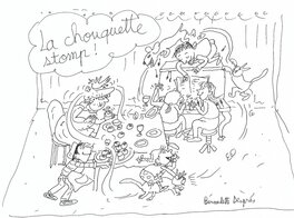 Bernadette Després - Tom-Tom et Nana (projet en cours) - Original Illustration