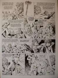 Jean-Yves Mitton - Chroniques Barbares tome 5 planche 42 - Comic Strip