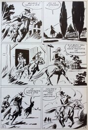 André Oulié - Les aventures de Zorro - Justice de l'ouest - Comic Strip