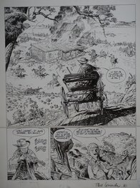 Hermann - Comanche-Furie Rebelle - Planche originale