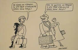Georges Wolinski - Inégalité - Comic Strip