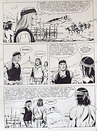 Guglielmo Letteri - Tex n°212 "Trafficanti d'armi" planche 41 - Comic Strip