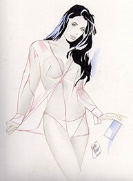 Shelton Bryant - Madame Xanadu - Illustration originale