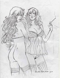 Michela Cacciatore - Pin-Up - Original Illustration