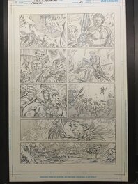 Paul Pelletier - Aquaman N52 - Planche originale