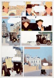 Un exemple de mise en couleur d'époque pour cette planche Un exemple de mise en couleur d'époque pour cette planche