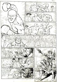 Marcial Toledano - Ken Games 2 - Feuille planche 22 Signé - Comic Strip