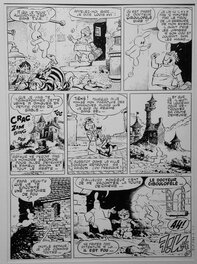 Cézard - " Arthur le fantôme " - Planche originale