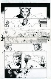 Olivier Coipel - House of M - Wolverine & Mystique - Planche originale