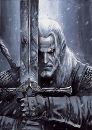 Sébastien Grenier - Witcher - Original Illustration