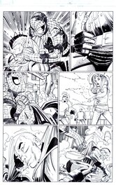 John Romita Jr. - Amazing Spider-man - Spidey & Green Goblin - Comic Strip